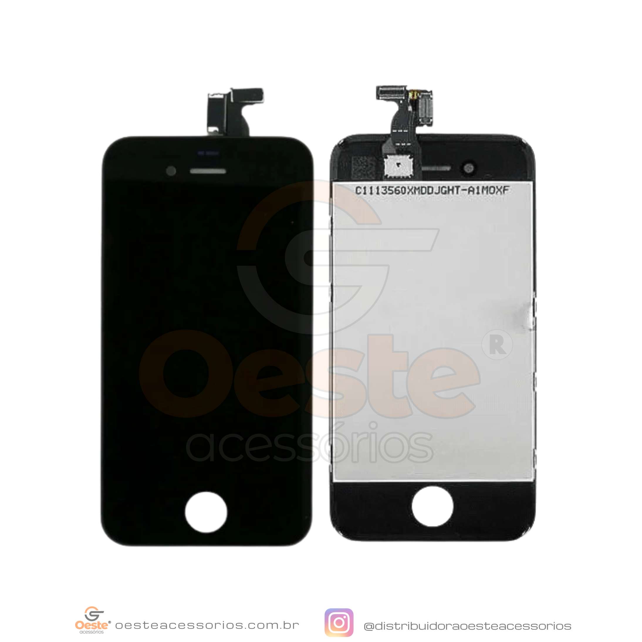 FRONTAL IPHONE 4S PRETO