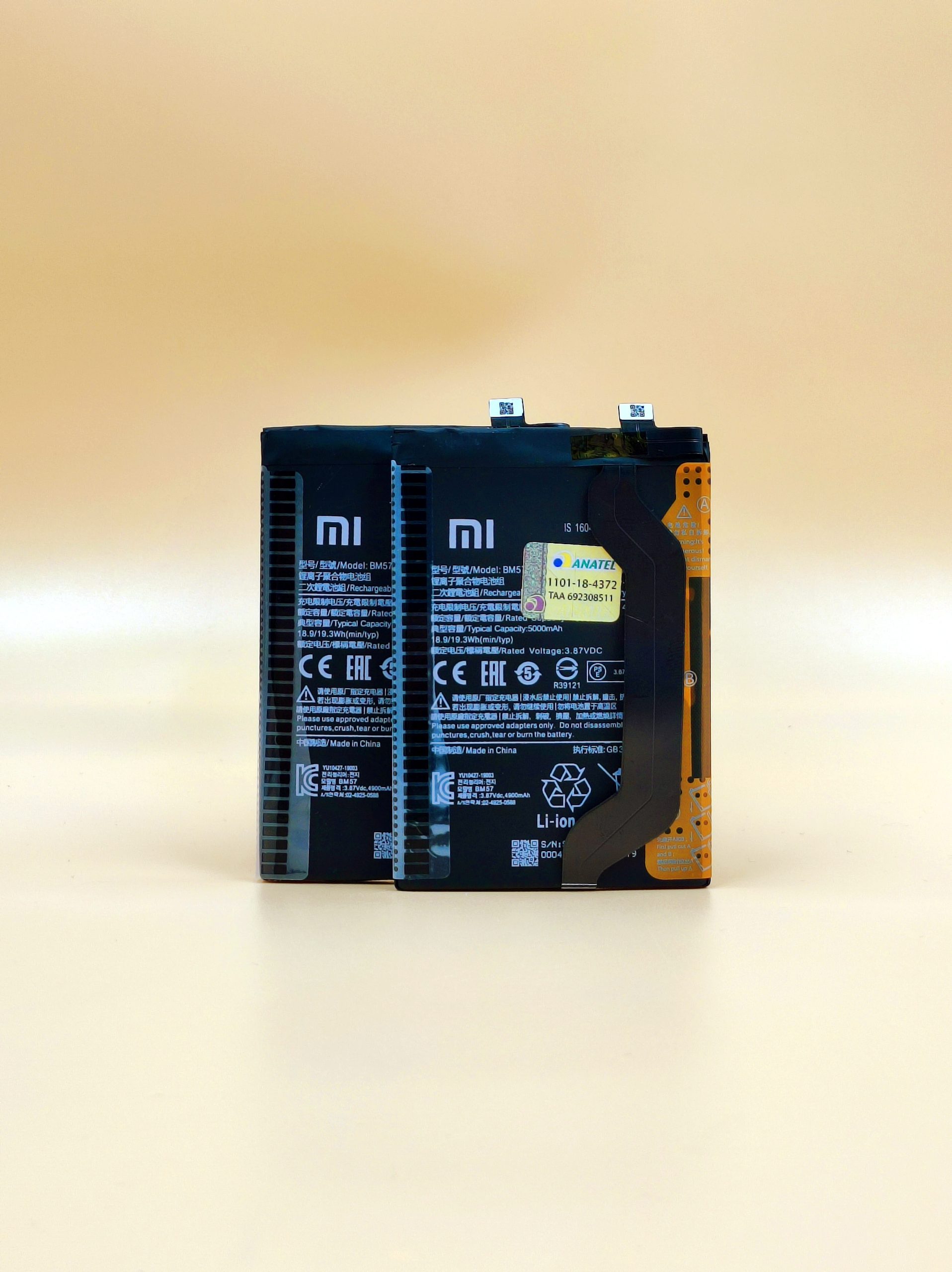 BATERIA XIAOMI  REDMI NOTE 10 PRO/ POCO X3 GT (BM57) ANATEL ORIGINAL