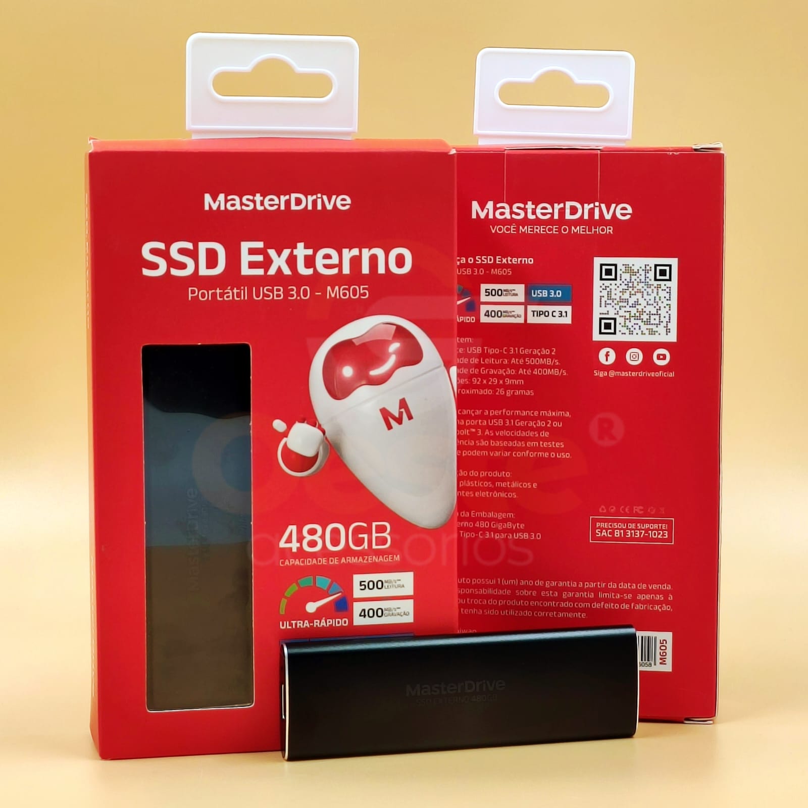 SSD EXTERNO 480GB MASTERDRIVE