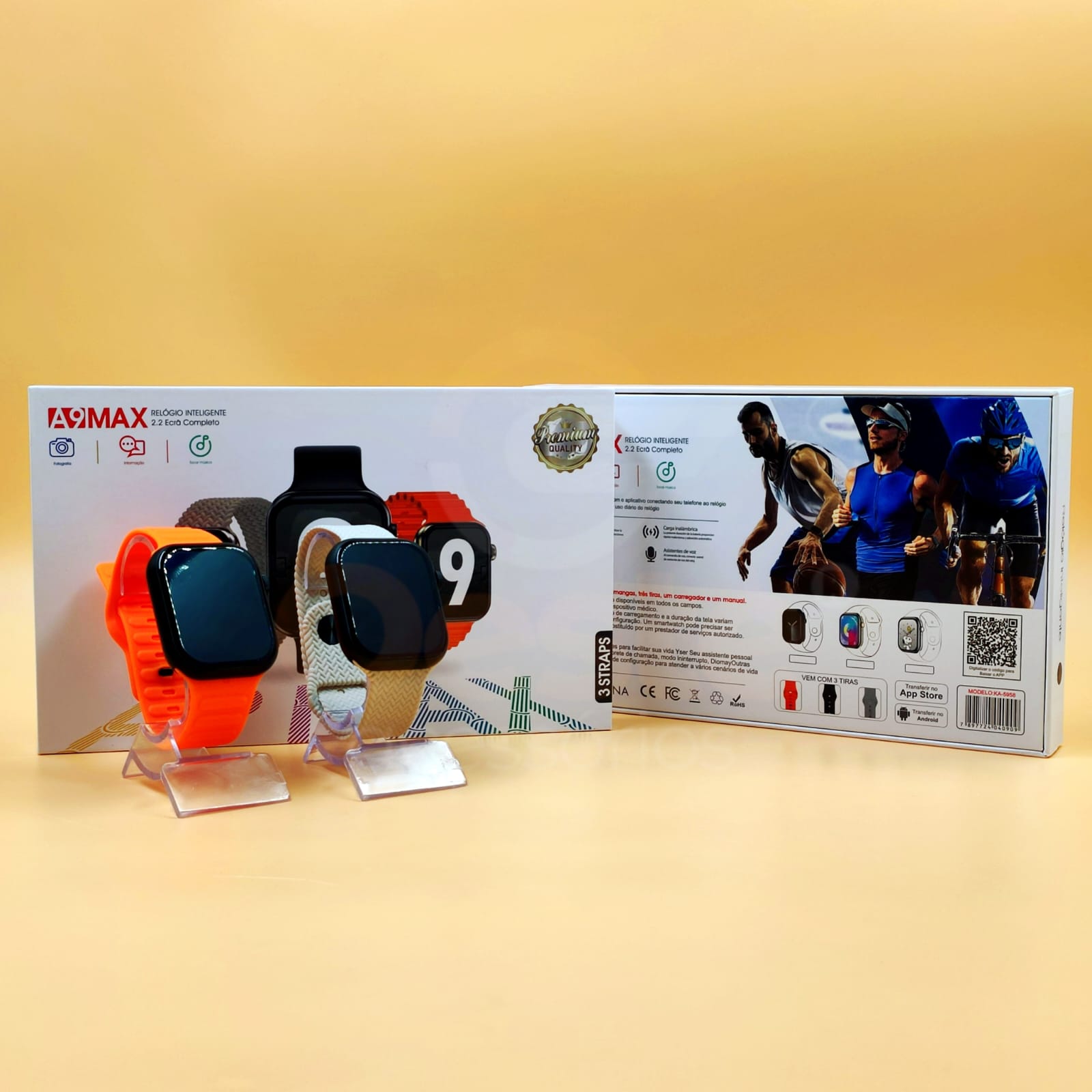 SMARTWATCH A9 MAX 3 EM 1 KA-5958