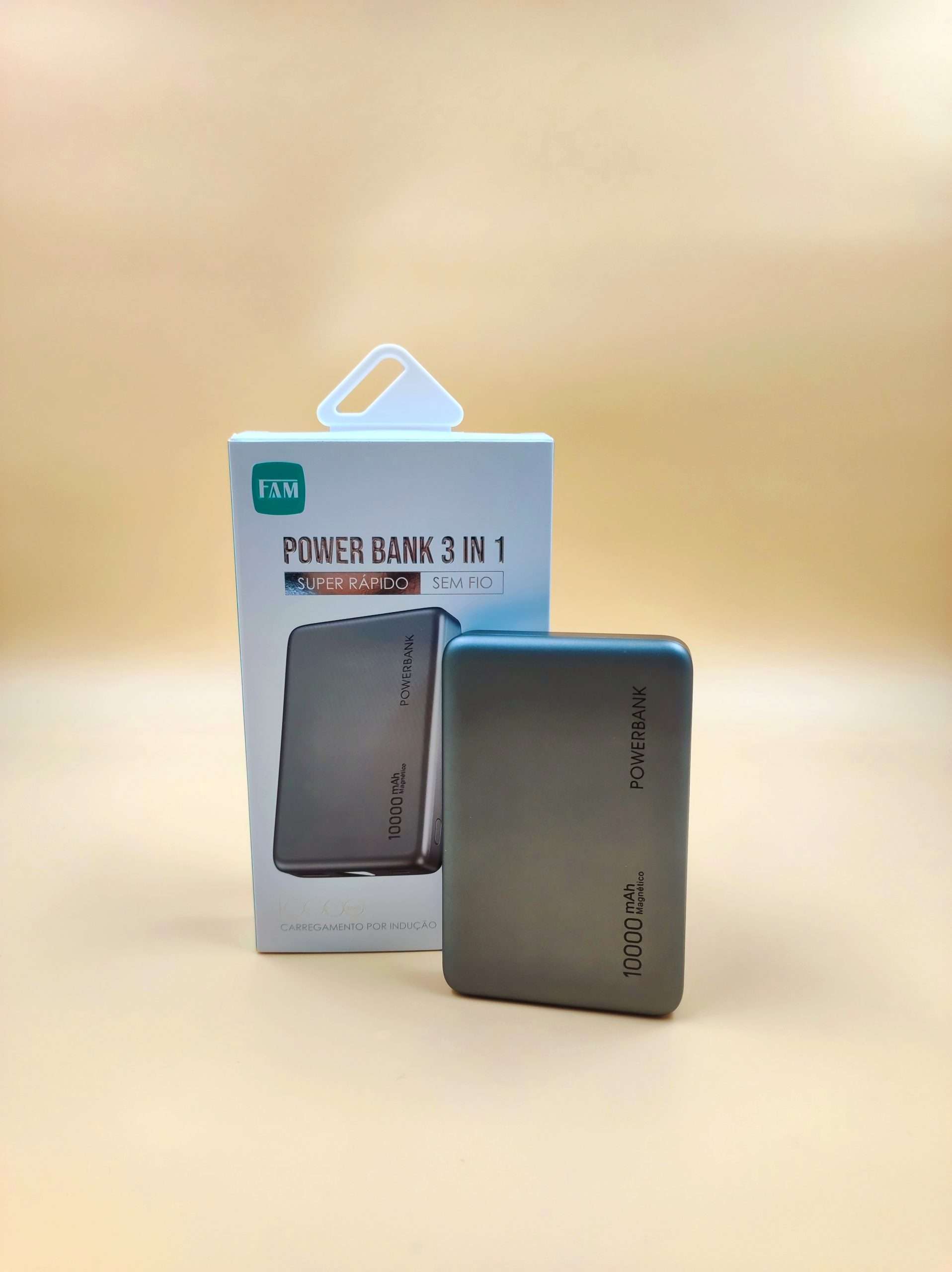 POWER BANK 3 EM 1 20W FAM